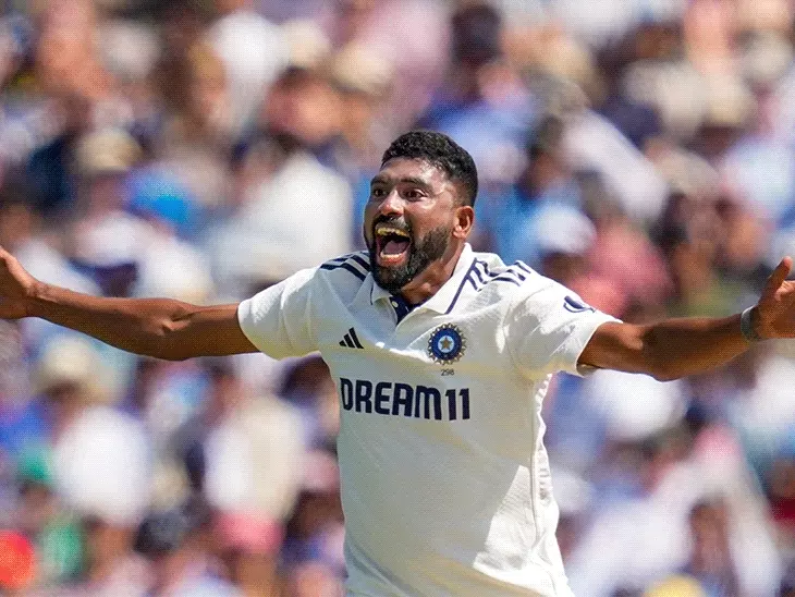 सिराज पर मैच फीस का 15% फाइन लगा:एक डिमेरिट पॉइंट भी दिया गया, डकेट को आउट करने के बाद आक्रामक जश्न मनाया