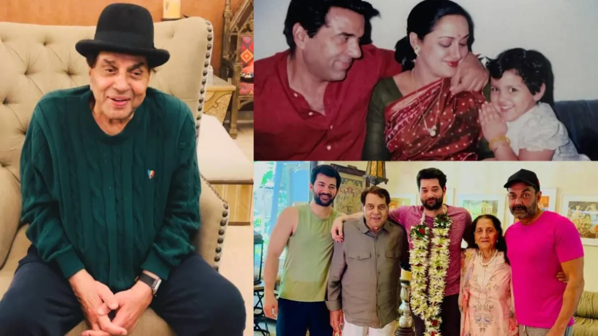 6 बच्चे और 13 नाती-पोते, धर्मेंद्र का खुशहाल परिवार, कोई सुपरस्टार तो कोई पर्दे से दूर, जानें कौन क्या करता है