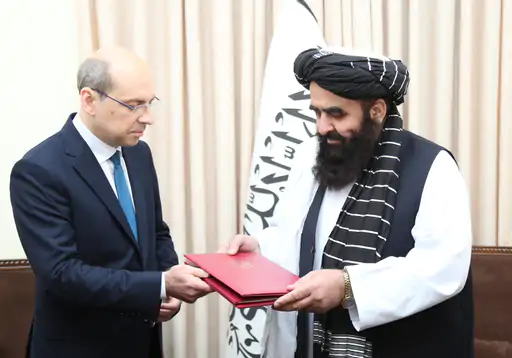 रूस ने अफगानिस्तान में तालिबान सरकार को मान्यता दी:ऐसा करने वाला दुनिया का पहला देश; तालिबान ने फैसले को बहादुरी भरा बताया |