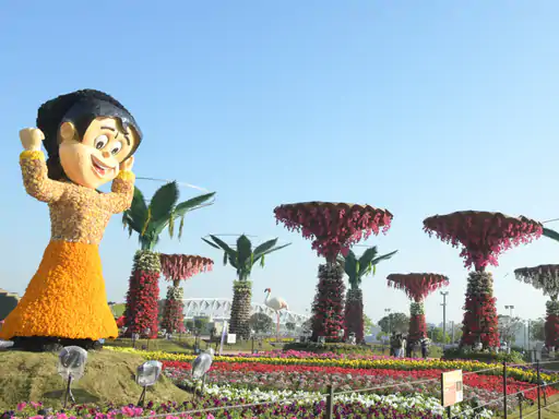 પાટનગરમાં પ્રથમ વખત ફ્લાવર શો યોજવા ફરી કવાયત:સરિતા ઉદ્યાન ખાતે નવા વર્ષની અનોખી ઉજવણી કરાશે