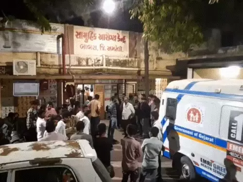 બાબરામાં બે જૂથ વચ્ચે અથડામણ, એકનું મોત, નવને ઈજા:લગ્ન પ્રસંગમાં ઘોડીને ટ્રેક્ટર અડી જતાં બબાલ